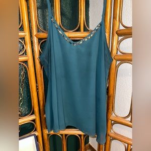 Torrid Blue blouse tank